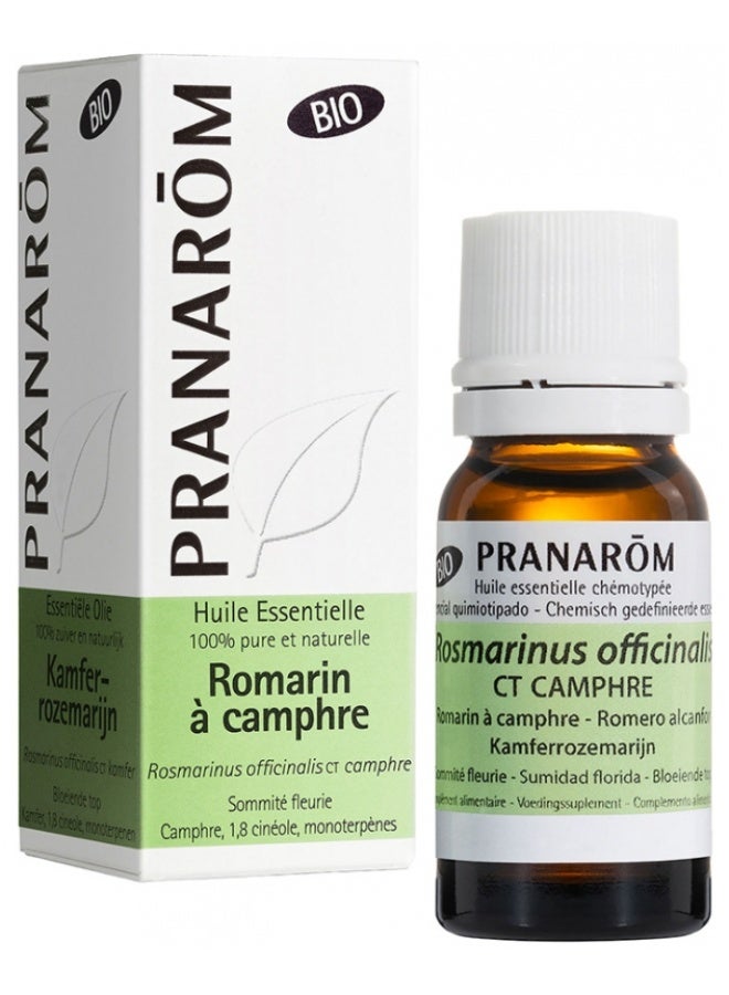 PRANAROM Pranarôm Bio Essential Oil Camphor Rosemary (Rosmarinus officinalis CT camphre) 10 ml - Image 1